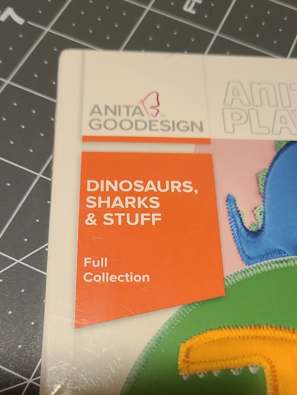 Anita Goodesign Anitas Playhouse Dianosaurs Sharks & Stuff Sewing Quilting NWT - Picture 2 of 13